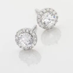 Histoire D'Or Boucles D'oreilles Puces Ioulando Argent Oxyde De Zirconium -Boucles d'oreilles Bracelet Soldes FAOFBZW1QX view2