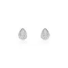 Histoire D'Or Boucles D'oreilles Puces Laouenan Argent Oxyde De Zirconium