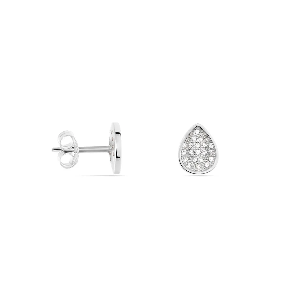 Histoire D'Or Boucles D'oreilles Puces Laouenan Argent Oxyde De Zirconium 4 Histoire D'Or Boucles D'oreilles Puces Laouenan Argent Oxyde De Zirconium – Image 2