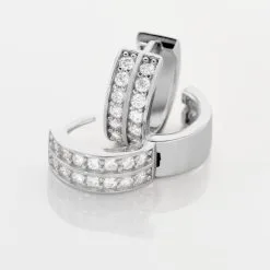 Histoire D'Or Créoles Bergimus Argent Oxyde 8 Histoire D'Or Créoles Bergimus Argent Oxyde -Boucles d'oreilles Bracelet Soldes FAOFBZW1R4 view2