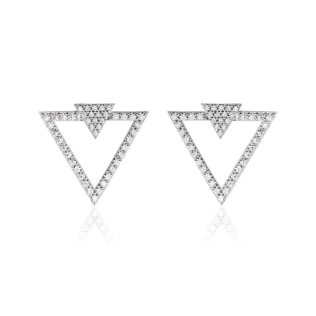 Histoire D'Or Boucles D'oreilles Pendantes Sauge Argent Blanc Oxyde 3 Histoire D'Or Boucles D'oreilles Pendantes Sauge Argent Blanc Oxyde