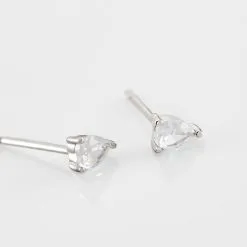 Histoire D'Or Boucles D'oreilles Puces Anaru Argent Blanc Oxyde De Zirconium 8 Histoire D'Or Boucles D'oreilles Puces Anaru Argent Blanc Oxyde De Zirconium -Boucles d'oreilles Bracelet Soldes FAOFBZW1VX view2