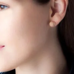 Histoire D'Or Boucles D'oreilles Puces Martina Argent Rose -Boucles d'oreilles Bracelet Soldes FAOFRW0016 model0