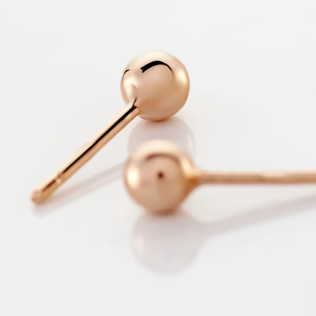 Histoire D'Or Boucles D'oreilles Puces Virgie Argent Rose 5 Histoire D'Or Boucles D'oreilles Puces Virgie Argent Rose – Image 3