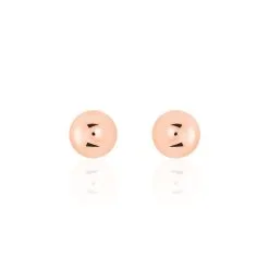 Histoire D'Or Boucles D'oreilles Puces Virgie Argent Rose