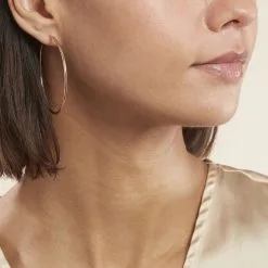 Histoire D'Or Créoles Argent Rose Olympia -Boucles d'oreilles Bracelet Soldes FAOFRW0102 model0