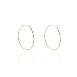 Histoire D'Or Créoles Argent Rose Olympia -Boucles d'oreilles Bracelet Soldes FAOFRW0102 view1