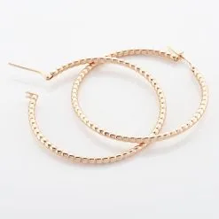 Histoire D'Or Créoles Adyson Effet Perle Argent Rose -Boucles d'oreilles Bracelet Soldes FAOFRW0127 view2