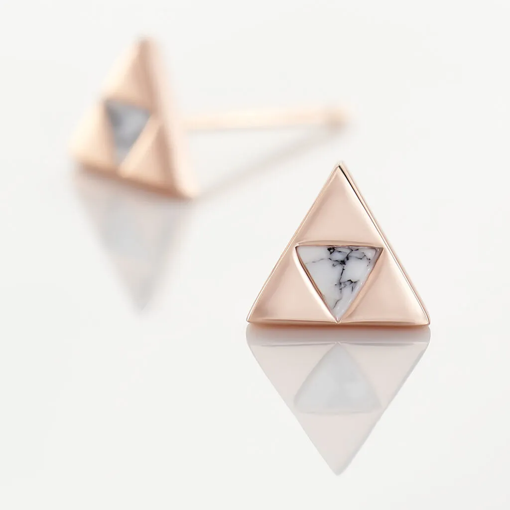 Histoire D'Or Boucles D'oreilles Puces Tallulah Argent Rose Pierre De Synthese 5 Histoire D'Or Boucles D'oreilles Puces Tallulah Argent Rose Pierre De Synthese – Image 3