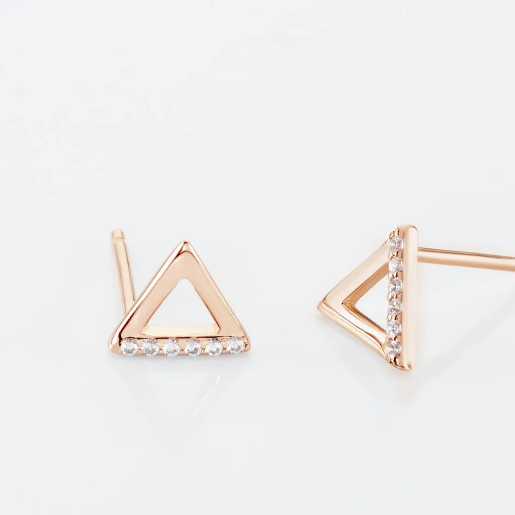 Histoire D'Or Boucles D'oreilles Puces Lorena Argent Rose Oxyde De Zirconium 4 Histoire D'Or Boucles D'oreilles Puces Lorena Argent Rose Oxyde De Zirconium – Image 2