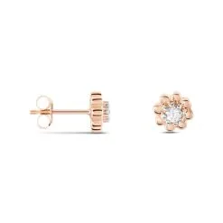 Histoire D'Or Boucles D'oreilles Puces Argent Rose Donella Oxyde De Zirconium 7 Histoire D'Or Boucles D'oreilles Puces Argent Rose Donella Oxyde De Zirconium -Boucles d'oreilles Bracelet Soldes FAOFRZW463 view1