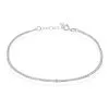 Histoire D'Or Chaîne De Cheville Marie-nicaise Argent Blanc -Boucles d'oreilles Bracelet Soldes FAZFBW0197 master