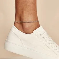 Histoire D'Or Chaîne De Cheville Marie-nicaise Argent Blanc 7 Histoire D'Or Chaîne De Cheville Marie-nicaise Argent Blanc -Boucles d'oreilles Bracelet Soldes FAZFBW0197 model0