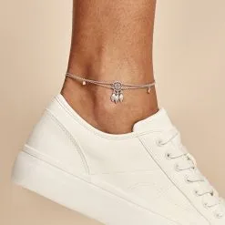 Histoire D'Or Chaîne De Cheville Argent Blanc Tangui Oxydes De Zirconium -Boucles d'oreilles Bracelet Soldes FAZFBZW028 model0