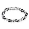Histoire D'Or Bracelet Brendano Acier Bicolore -Boucles d'oreilles Bracelet Soldes FIBH2W0189 master