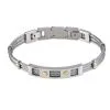 Histoire D'Or Bracelet Jacques Acier Blanc 2 Histoire D'Or Bracelet Jacques Acier Blanc -Boucles d'oreilles Bracelet Soldes FIBHBW0022 master