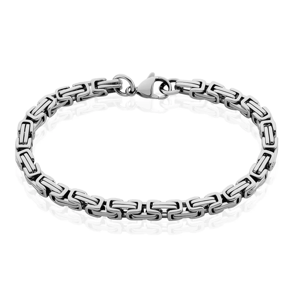 Histoire D'Or Bracelet Ignacio Acier Blanc 3 Histoire D'Or Bracelet Ignacio Acier Blanc