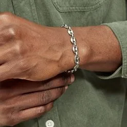 Histoire D'Or Bracelet Cadia Acier Blanc 11 Histoire D'Or Bracelet Cadia Acier Blanc -Boucles d'oreilles Bracelet Soldes FIBHBW008U model1