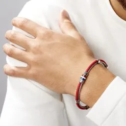 Histoire D'Or Bracelet Acier Blanc Jacquou -Boucles d'oreilles Bracelet Soldes FIBHBW00AA model1