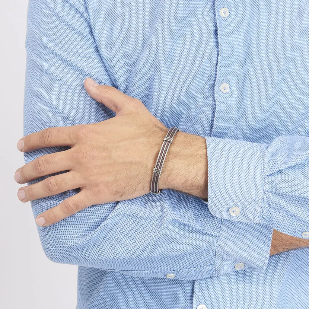 Histoire D'Or Bracelet Francois Acier Blanc 7 Histoire D'Or Bracelet Francois Acier Blanc – Image 5