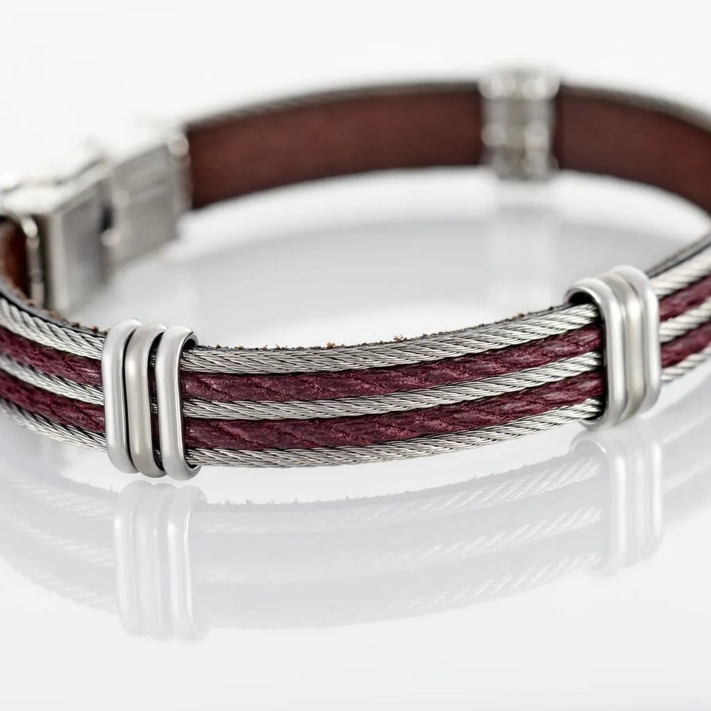 Histoire D'Or Bracelet Francois Acier Blanc 5 Histoire D'Or Bracelet Francois Acier Blanc – Image 3