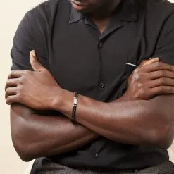 Histoire D'Or Bracelet Yannik Acier Blanc -Boucles d'oreilles Bracelet Soldes FIBHBW0929 model1