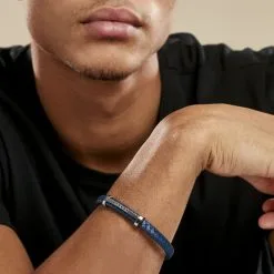 Histoire D'Or Bracelet Acier Blanc Moris Oxyde De Zirconium -Boucles d'oreilles Bracelet Soldes FIBHBZN008 model0