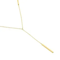 Histoire D'Or Collier Eilish Acier Jaune -Boucles d'oreilles Bracelet Soldes FICFJW0117 view1