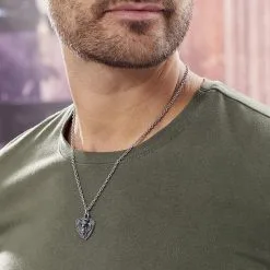 Histoire D'Or Collier Kome Acier Blanc -Boucles d'oreilles Bracelet Soldes FICHBW0421 model0