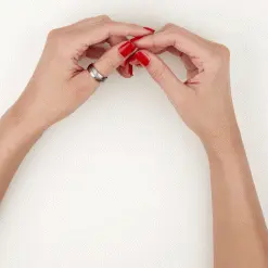 Histoire D'Or Bague Sam Acier Blanc -Boucles d'oreilles Bracelet Soldes FIDFBW0007 view4