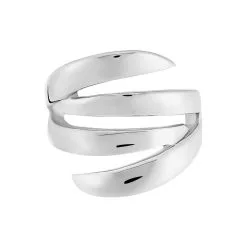 Histoire D'Or Bague Cleia Acier Blanc -Boucles d'oreilles Bracelet Soldes FIDFBW0009 view1