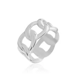 Histoire D'Or Bague Aissata Acier Blanc