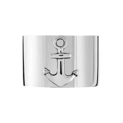 Histoire D'Or Bague Cedric Acier Blanc -Boucles d'oreilles Bracelet Soldes FIDHBW0194 view1