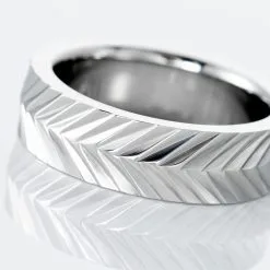 Histoire D'Or Bague Acier Blanc Jancis -Boucles d'oreilles Bracelet Soldes FIDHBW0331 view3