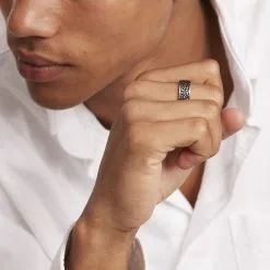 Histoire D'Or Bague Acier Blanc Ugo -Boucles d'oreilles Bracelet Soldes FIDHBW0333 model0