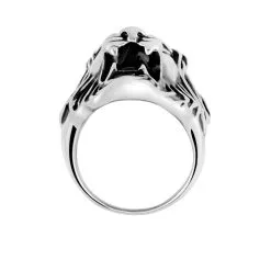 Histoire D'Or Bague Acier Gris Japeth -Boucles d'oreilles Bracelet Soldes FIDHGW0044 view2