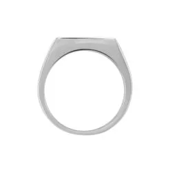 Histoire D'Or Chevalière Acier Gris Luciano -Boucles d'oreilles Bracelet Soldes FIHHGW0043 view2