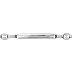 Histoire D'Or Bracelet Identitée Zion Acier Blanc -Boucles d'oreilles Bracelet Soldes FIIHBW0095 view1