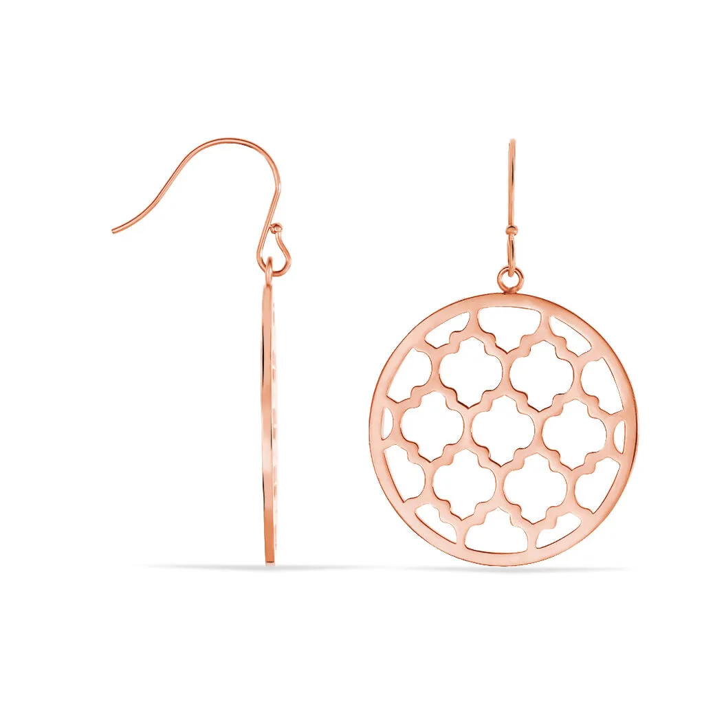 Histoire D'Or Boucles D'oreilles Pendantes Nevenka Acier Rose 4 Histoire D'Or Boucles D'oreilles Pendantes Nevenka Acier Rose – Image 2