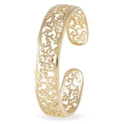 Histoire D'Or Bracelet Jonc Tyfene Plaque Or Jaune -Boucles d'oreilles Bracelet Soldes FQBFJW0336 view1