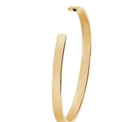 Histoire D'Or Bracelet Jonc Graca Plaqué Or Jaune -Boucles d'oreilles Bracelet Soldes FQBFJW0492 view1