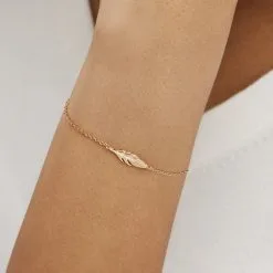 Histoire D'Or Bracelet Hanae Plaqué Or Jaune -Boucles d'oreilles Bracelet Soldes FQBFJW0504 model1