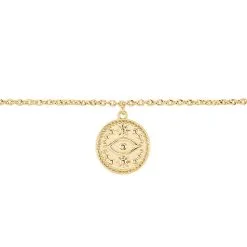 Histoire D'Or Bracelet Taneya Plaque Or Jaune -Boucles d'oreilles Bracelet Soldes FQBFJW0618 view1