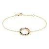 Histoire D'Or Bracelet Plaqué Or Jaune Ethem Pierres Multicolores -Boucles d'oreilles Bracelet Soldes FQBFJX2120 master