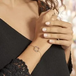 Histoire D'Or Bracelet Plaqué Or Jaune Ethem Pierres Multicolores -Boucles d'oreilles Bracelet Soldes FQBFJX2120 model0