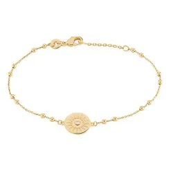 Histoire D'Or Bracelet Artea Plaqué Or Jaune Oxyde De Zirconium