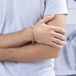 Histoire D'Or Bracelet Bixente Plaqué Or Jaune -Boucles d'oreilles Bracelet Soldes FQBHJW0128 model0