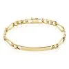 Histoire D'Or Bracelet Identité Bixente Plaqué Or Jaune 1 Histoire D'Or Bracelet Identité Bixente Plaqué Or Jaune -Boucles d'oreilles Bracelet Soldes FQBHJW0136 master
