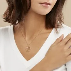 Histoire D'Or Collier Galvina Plaqué Or Jaune 8 Histoire D'Or Collier Galvina Plaqué Or Jaune -Boucles d'oreilles Bracelet Soldes FQCFJW0463 model0