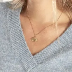 Histoire D'Or Collier Brita Plaqué Or Jaune -Boucles d'oreilles Bracelet Soldes FQCFJW0577 model1